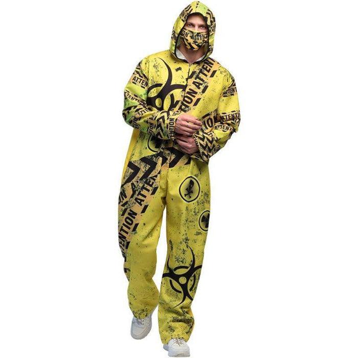 Boland Radioactive Hazmat Men's Halloween Fancy Dress Costume