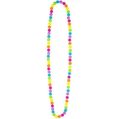Boland Rave Beaded Necklace Adult Fancy Dress Accessory