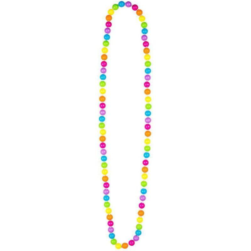 Boland Rave Beaded Necklace Adult Fancy Dress Accessory