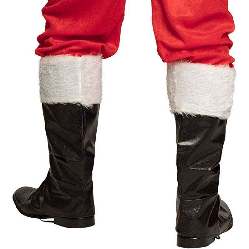 Boland - Santa Claus Boot Tops - Fancy Dress Central