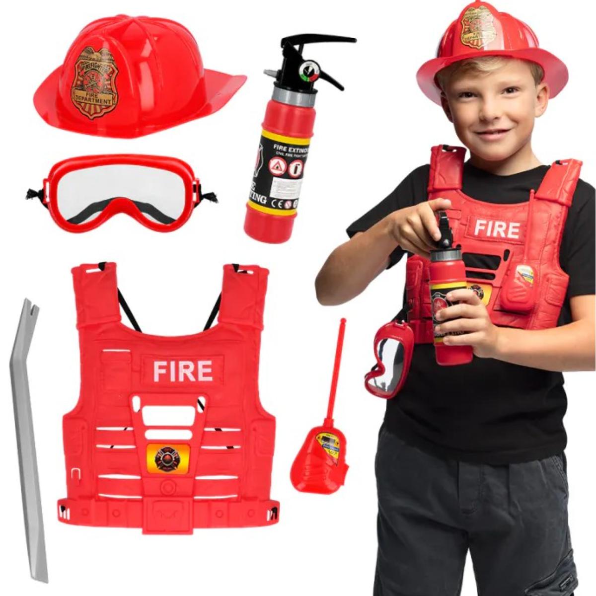 Boland - Firefighter Accessory Set - Child - Fancy Dress Central