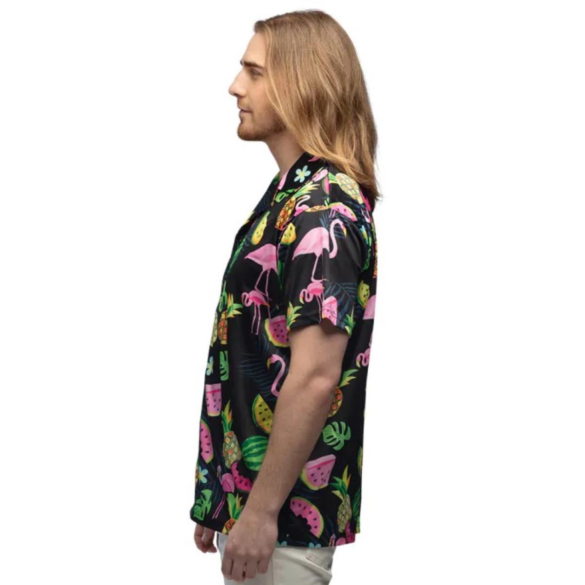 Boland - Swinging Flamingo Shirt - Men - Fancy Dress Central