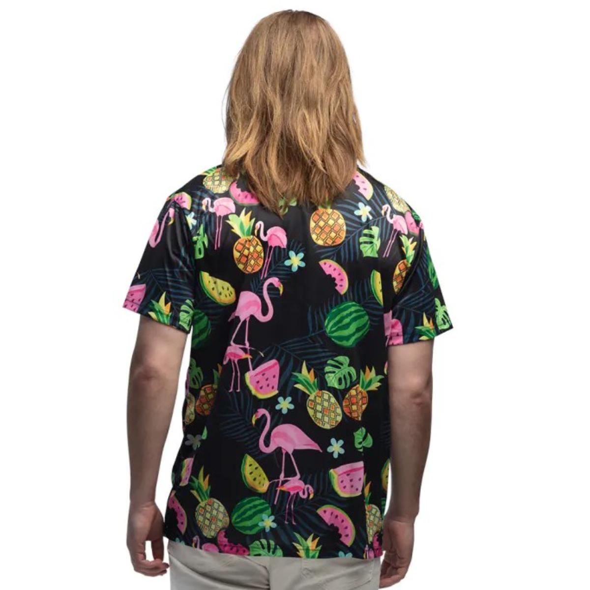 Boland - Swinging Flamingo Shirt - Men - Fancy Dress Central