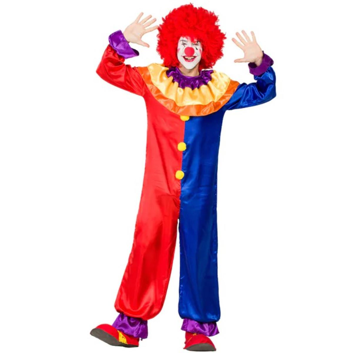 Boland - Zeppy Clown Costume - Men - Fancy Dress Central