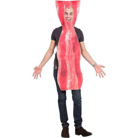 Bristol Novelty Bacon Adult Fancy Dress Costume