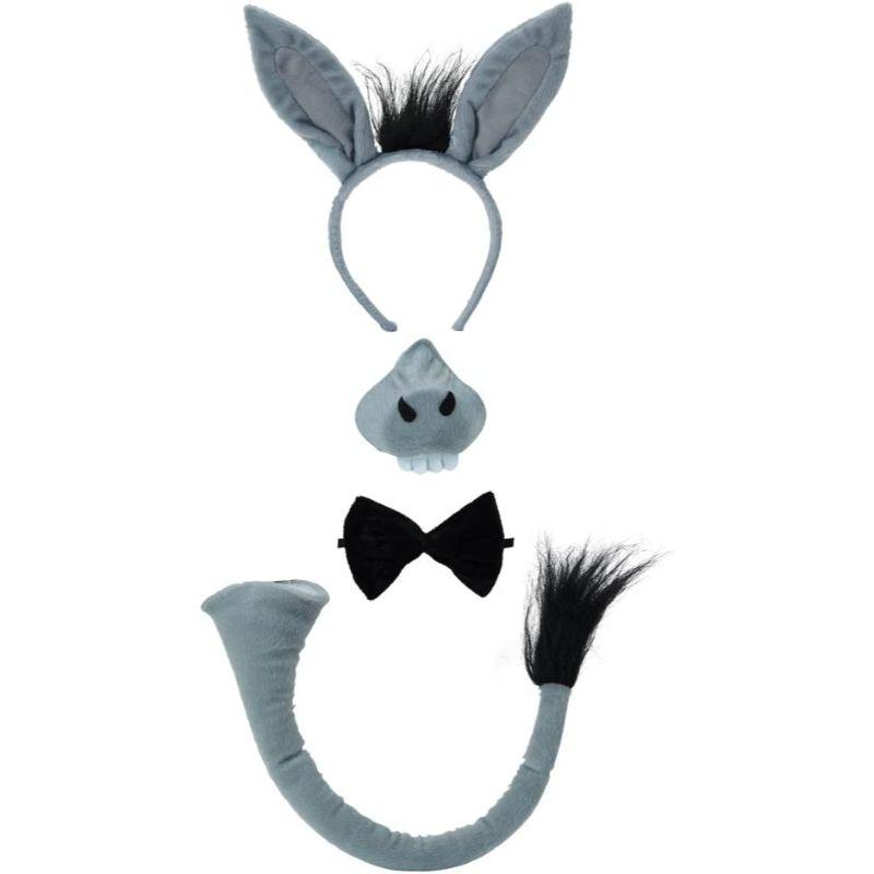 Bristol Novelty Donkey Set Child Unisex Fancy Dress Costume Accessory