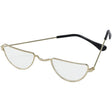 Bristol Novelty Half Moon Shape Glasses Fancy Dress Accessory