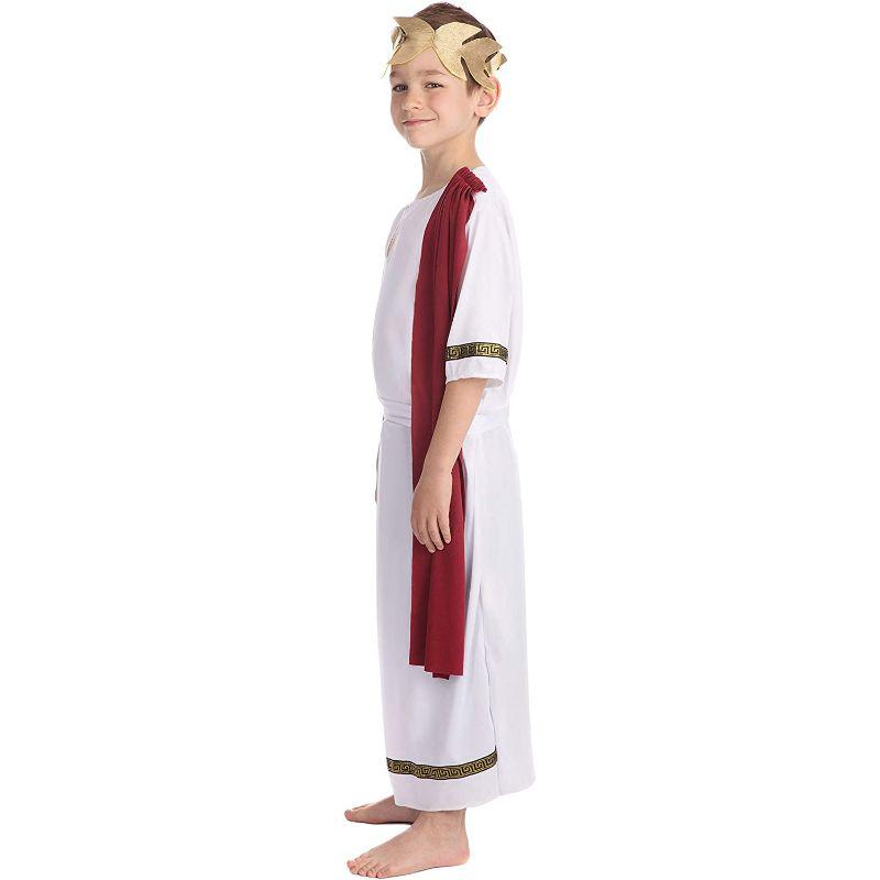 Bristol Novelty Roman Emperor Child Fancy Dress Costume