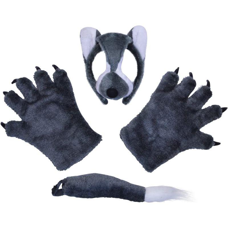 Bristol Novelty Wolf Child Fancy Dress Accessory Kit