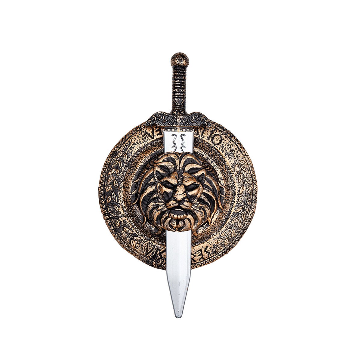 Wicked Costumes Ltd - Roman Shield & Sword (30cm) - Child - Fancy Dress Central