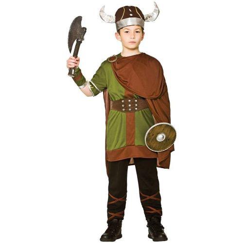 Child Boy's Viking Saxon Warrior Fancy Dress Costume