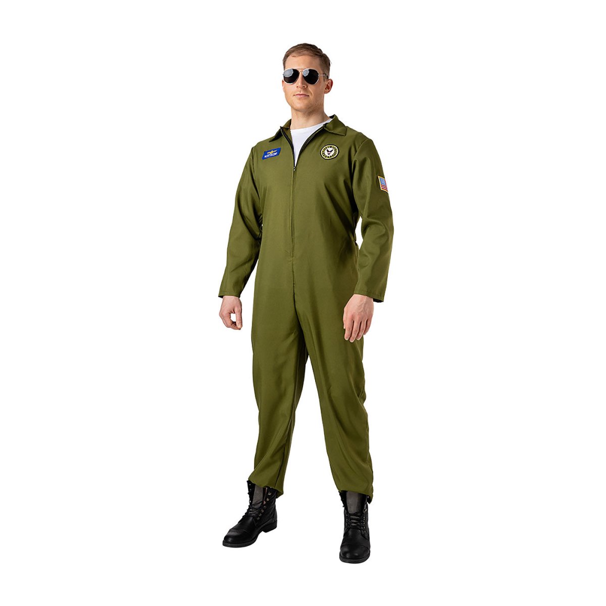Wicked Costumes - Top Shot Pilot Costume - Men - Fancy Dress Central