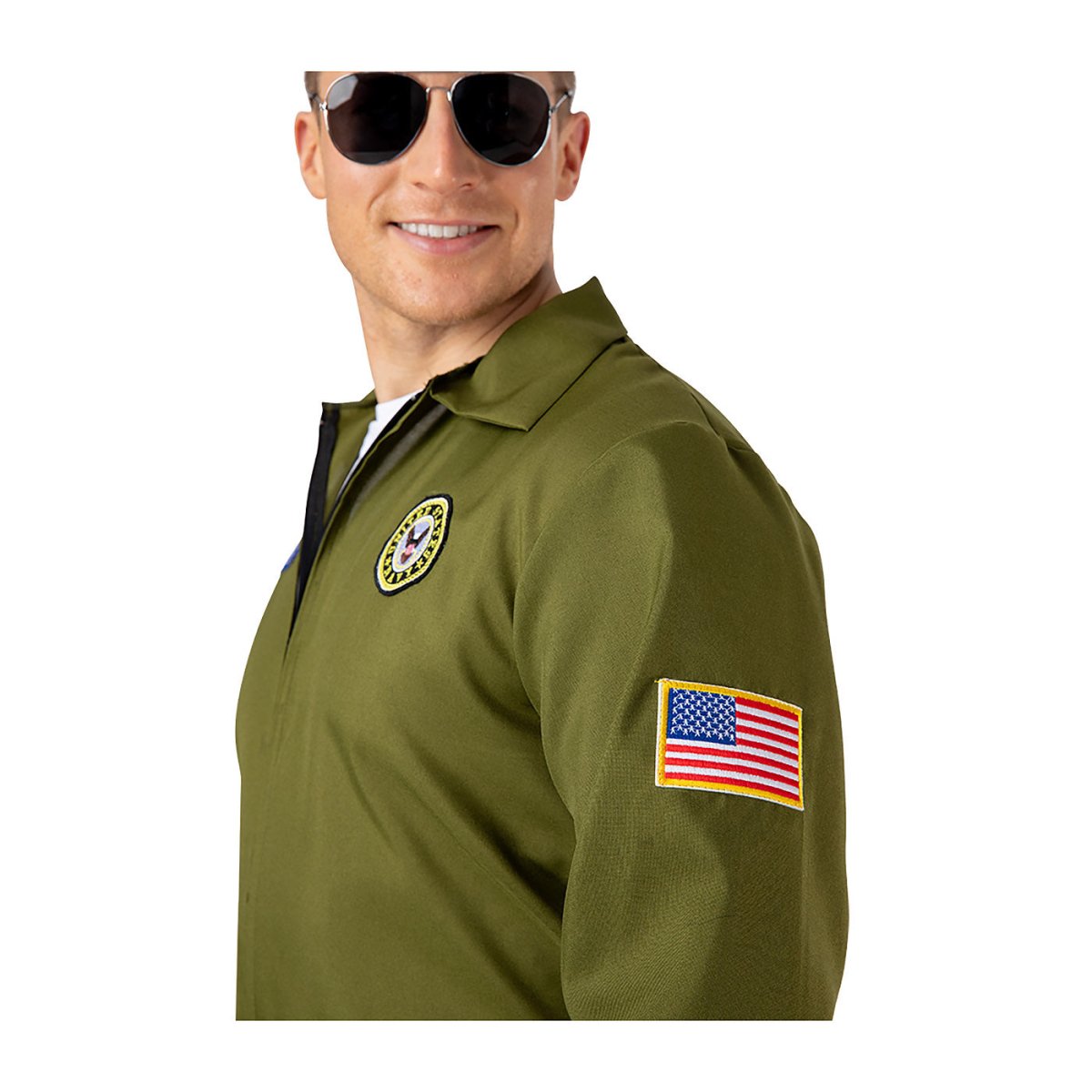 Wicked Costumes - Top Shot Pilot Costume - Men - Fancy Dress Central