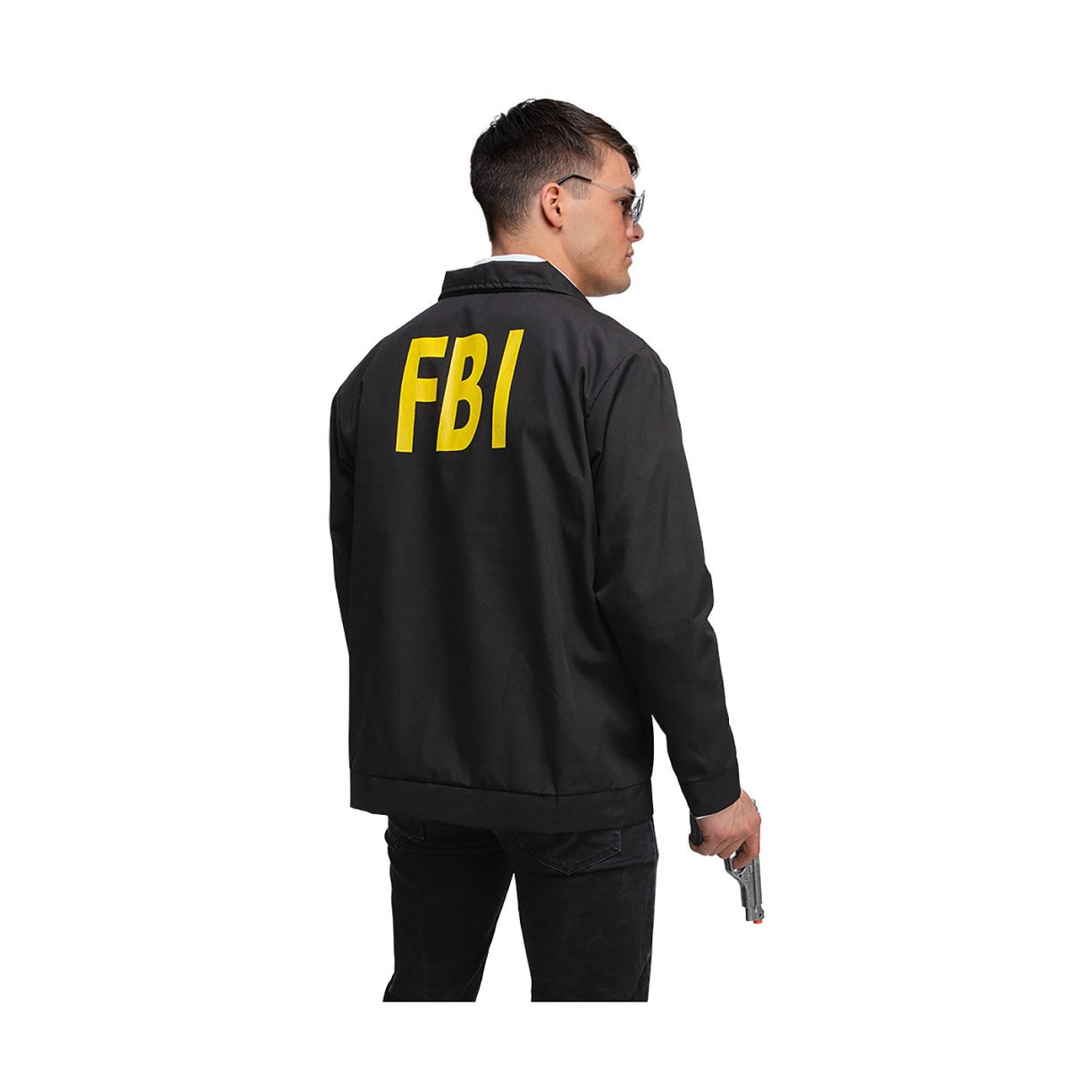 Wicked Costumes - FBI Police Jacket - Men - Fancy Dress Central