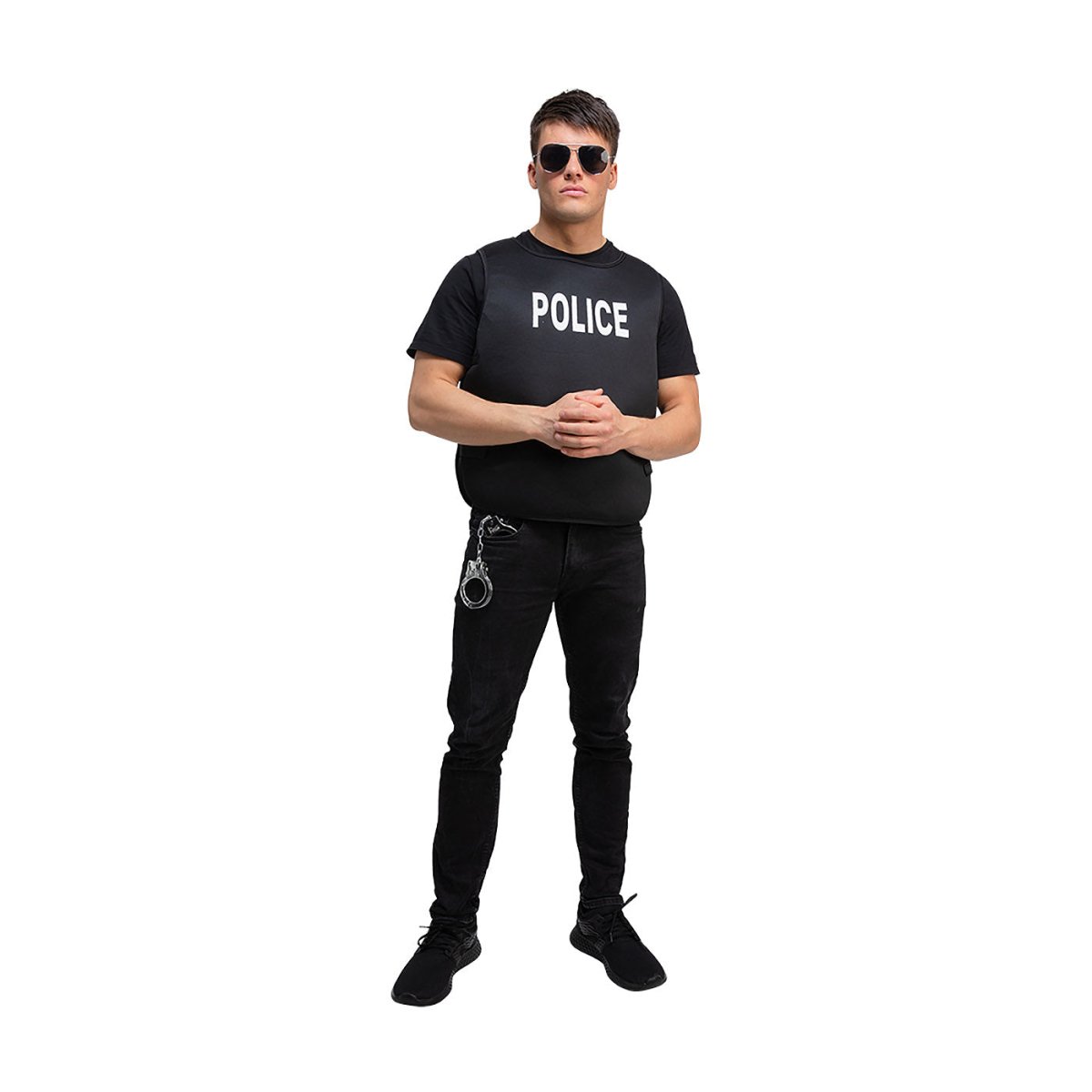 Wicked Costumes Ltd - Police Vest - Adult - Fancy Dress Central