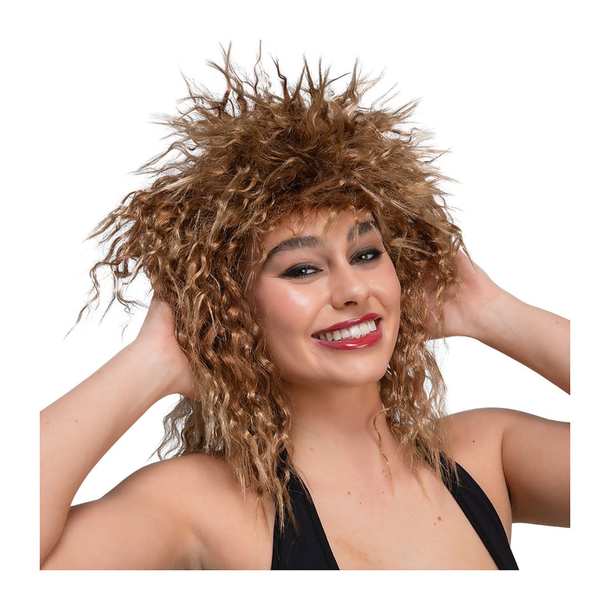 Wicked Costumes Ltd - 80s Tina Wig - Adult - Fancy Dress Central