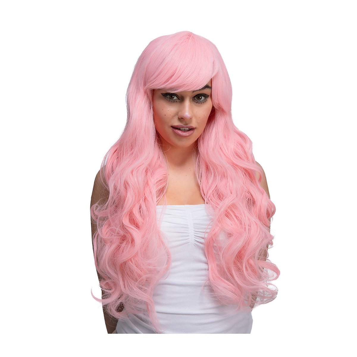 Wicked Costumes Ltd - Pink Cosplay Wig - Adult - Fancy Dress Central