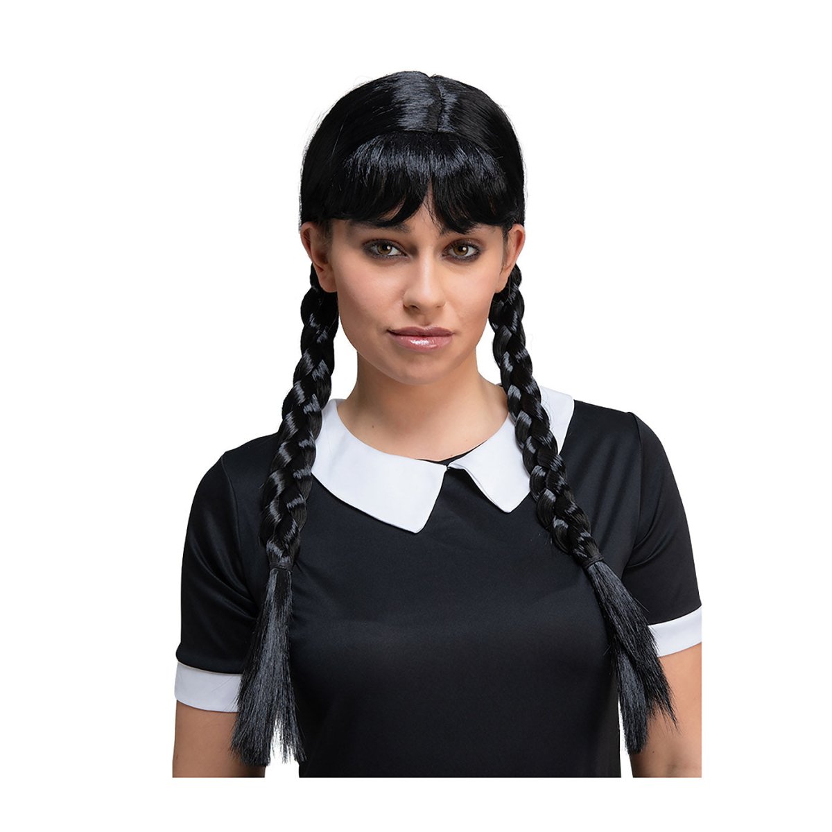 Wicked Costumes Ltd - Scary Schoolgirl Wig - Adult - Fancy Dress Central
