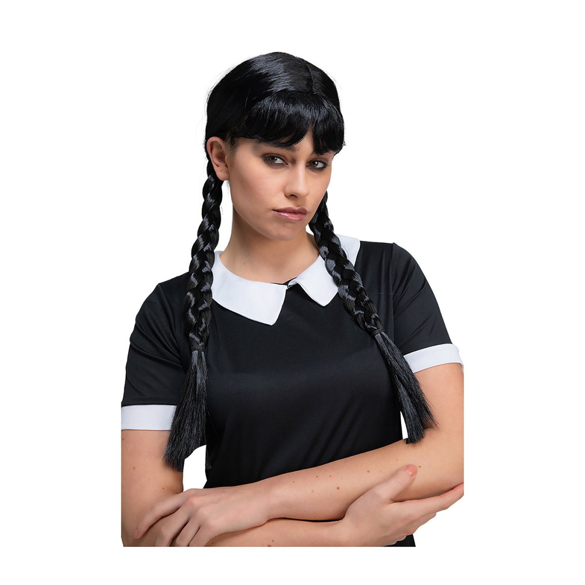 Wicked Costumes Ltd - Scary Schoolgirl Wig - Adult - Fancy Dress Central