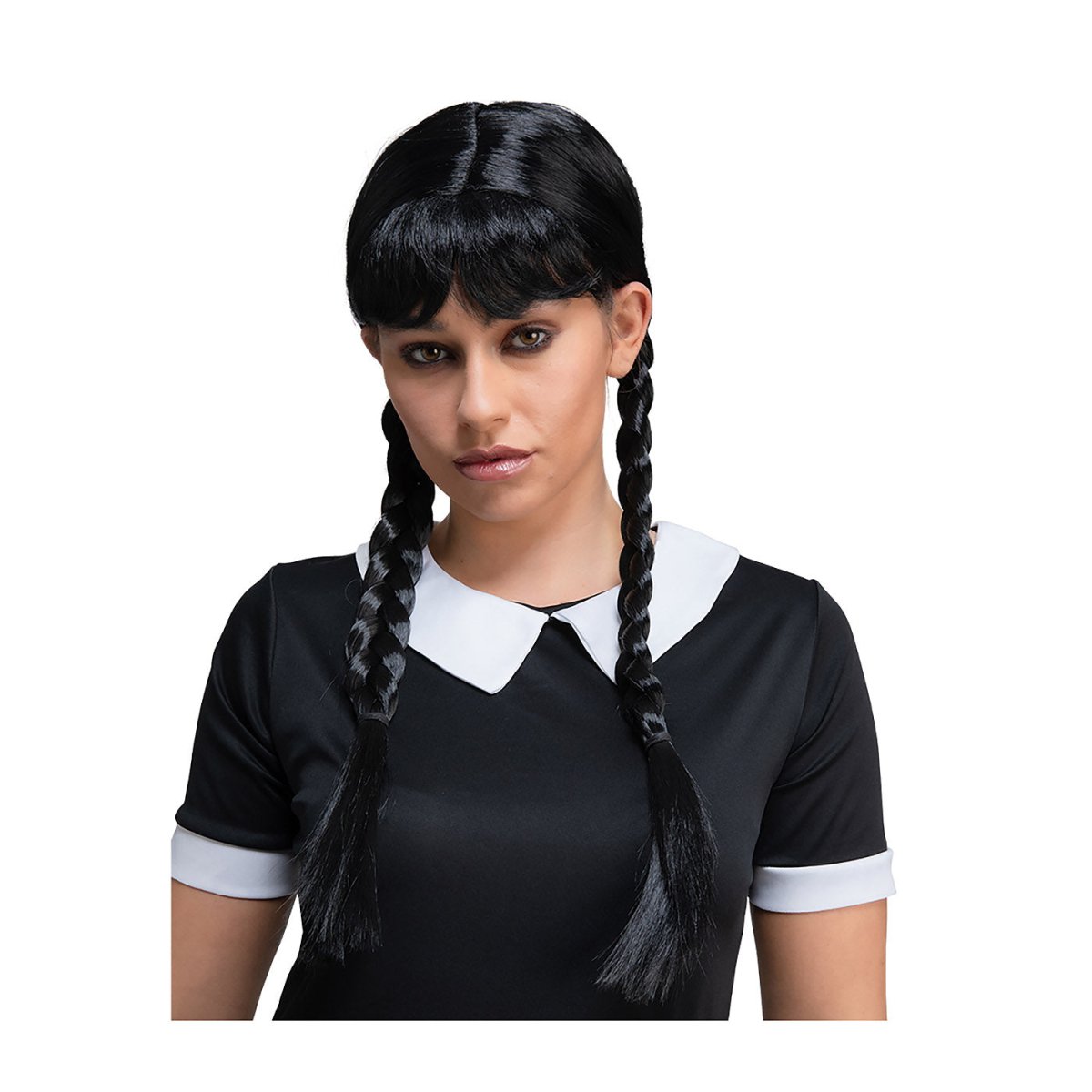 Wicked Costumes Ltd - Scary Schoolgirl Wig - Adult - Fancy Dress Central