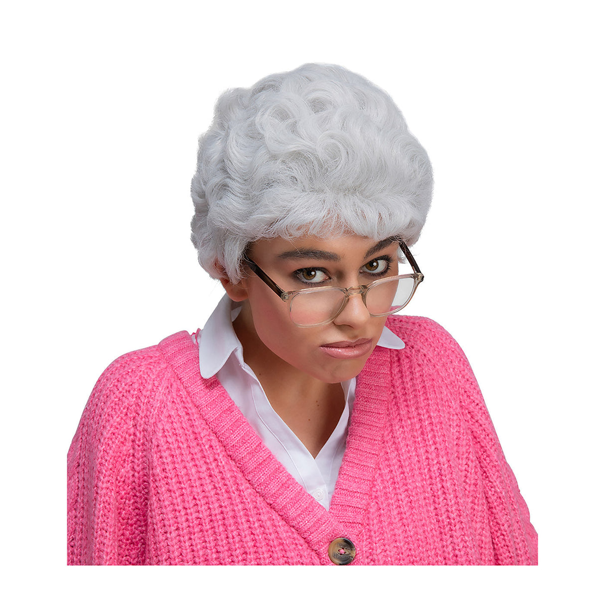 Old Lady Wig - Adult