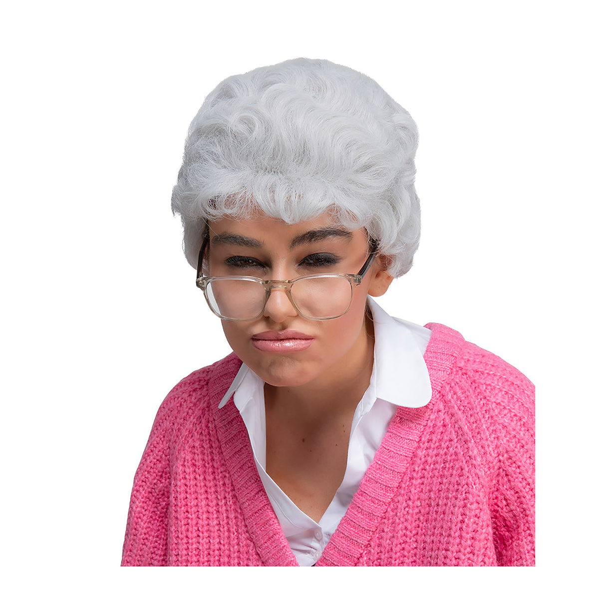 Wicked Costumes - Old Lady Wig - Adult
