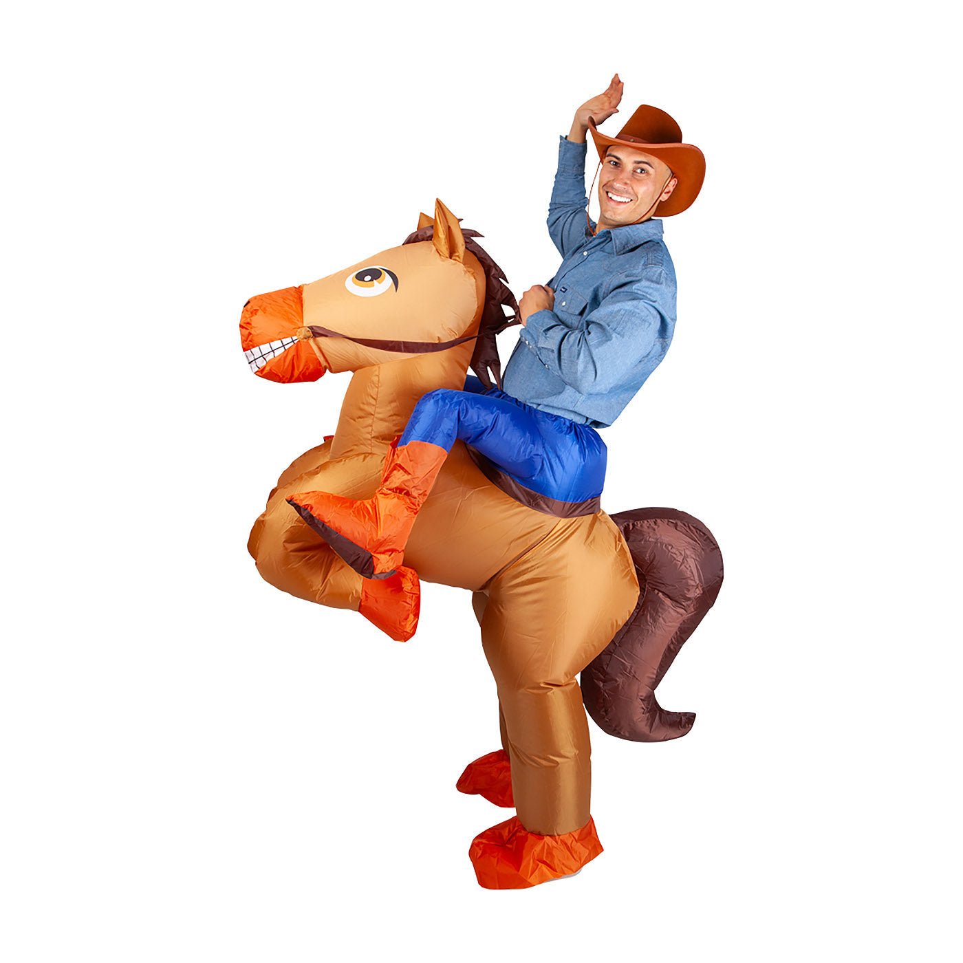 Inflatable Ride On Horse Costume - Adult