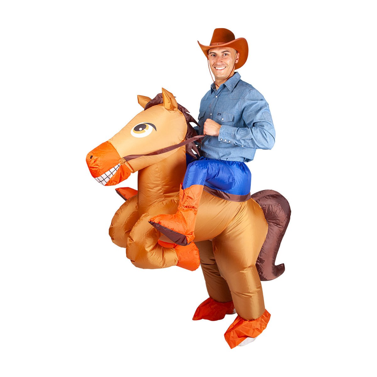 Wicked Costumes - Inflatable Ride On Horse Costume - Adult - Fancy Dress Central