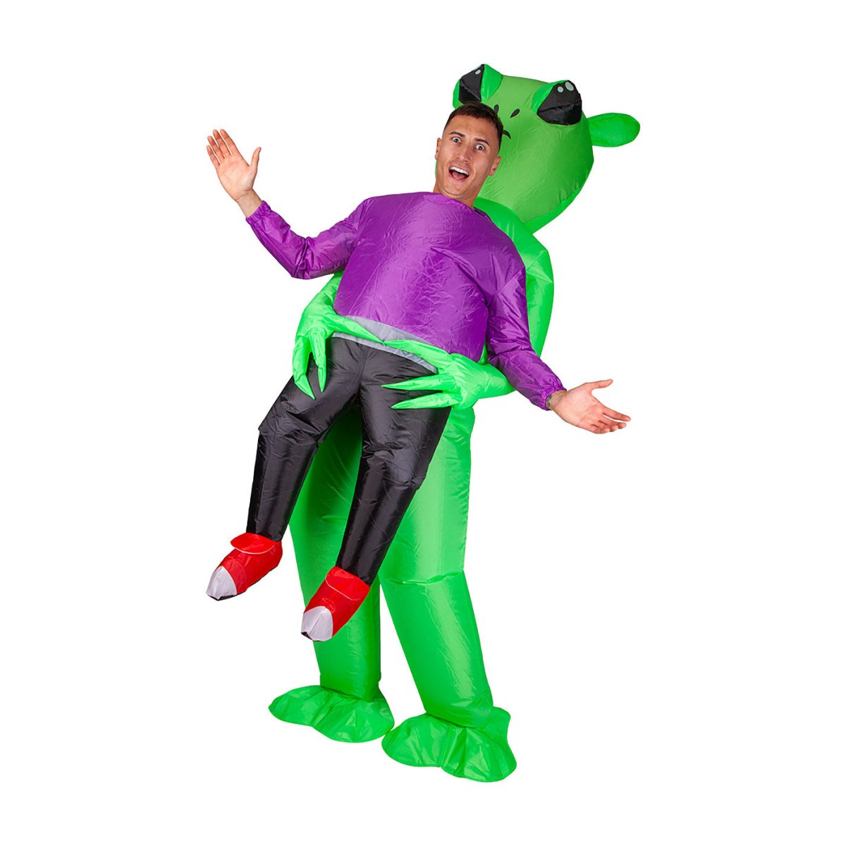 Wicked Costumes - Inflatable Carry Me Alien Costume - Adult - Fancy Dress Central