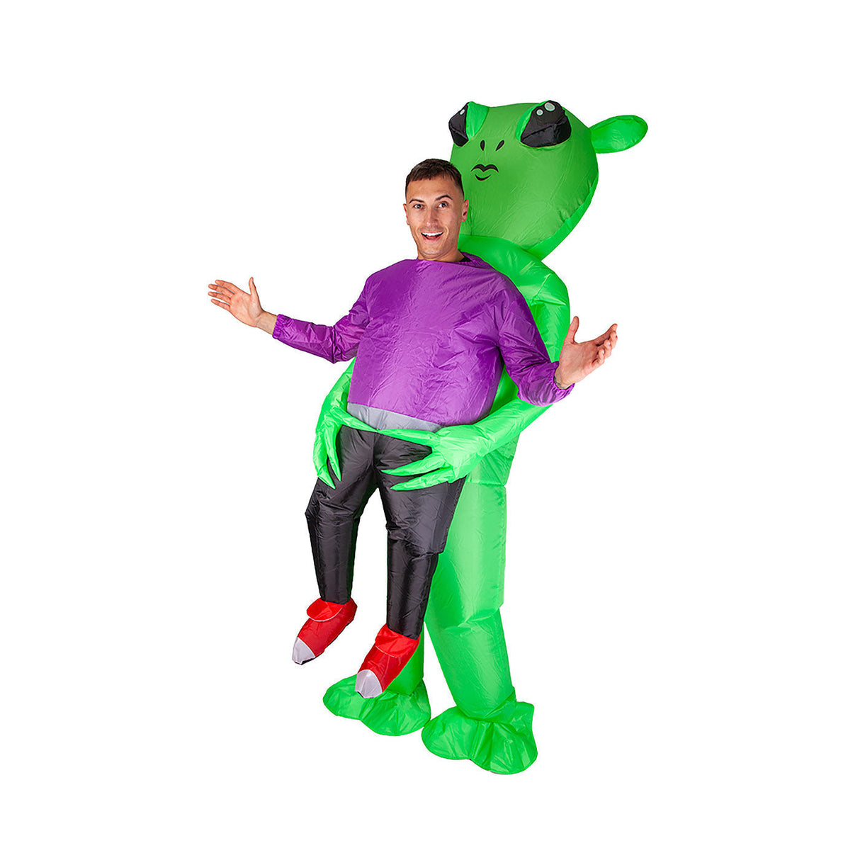 Inflatable Carry Me Alien Costume - Adult