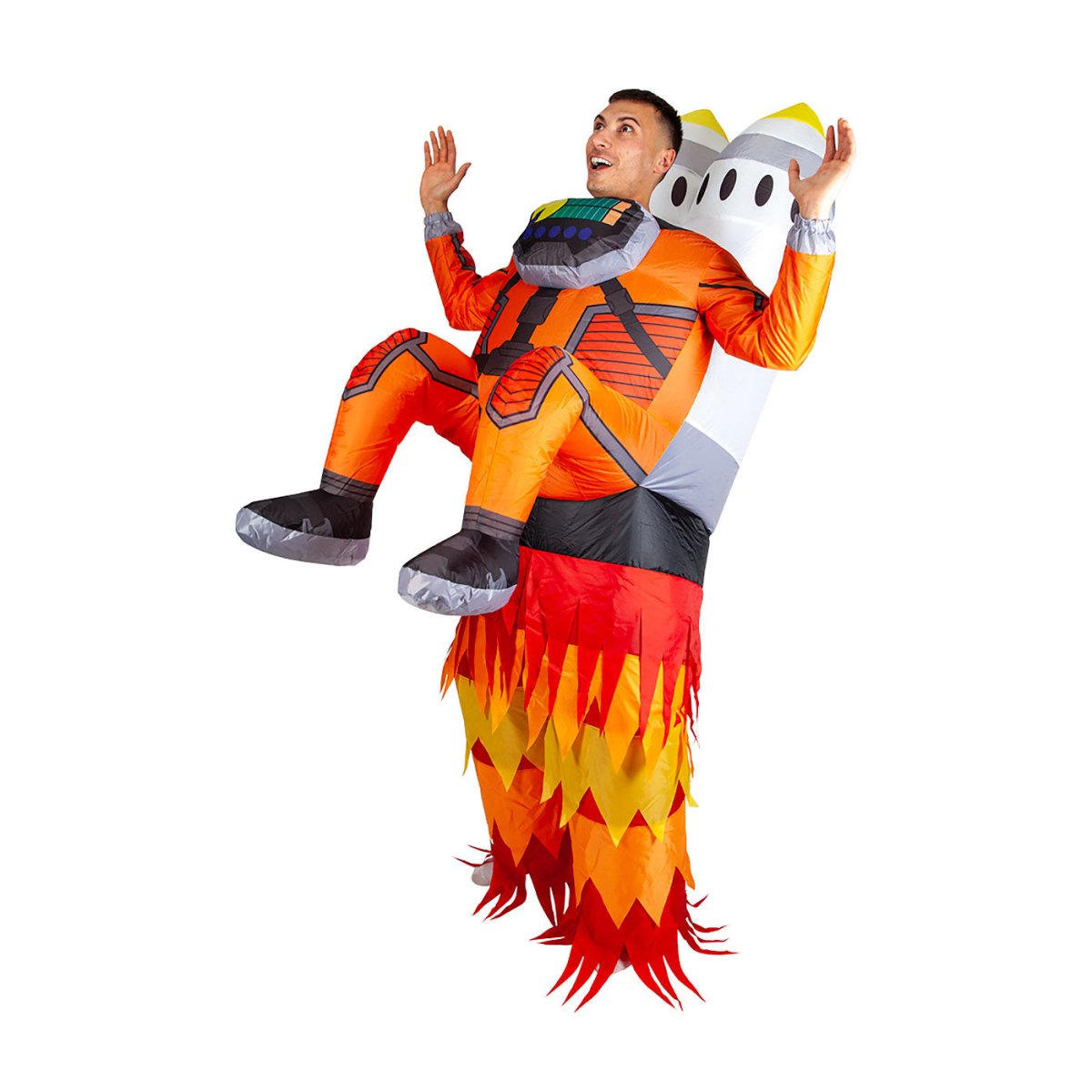 Wicked Costumes - Inflatable Rocket Man Costume - Adult - Fancy Dress Central