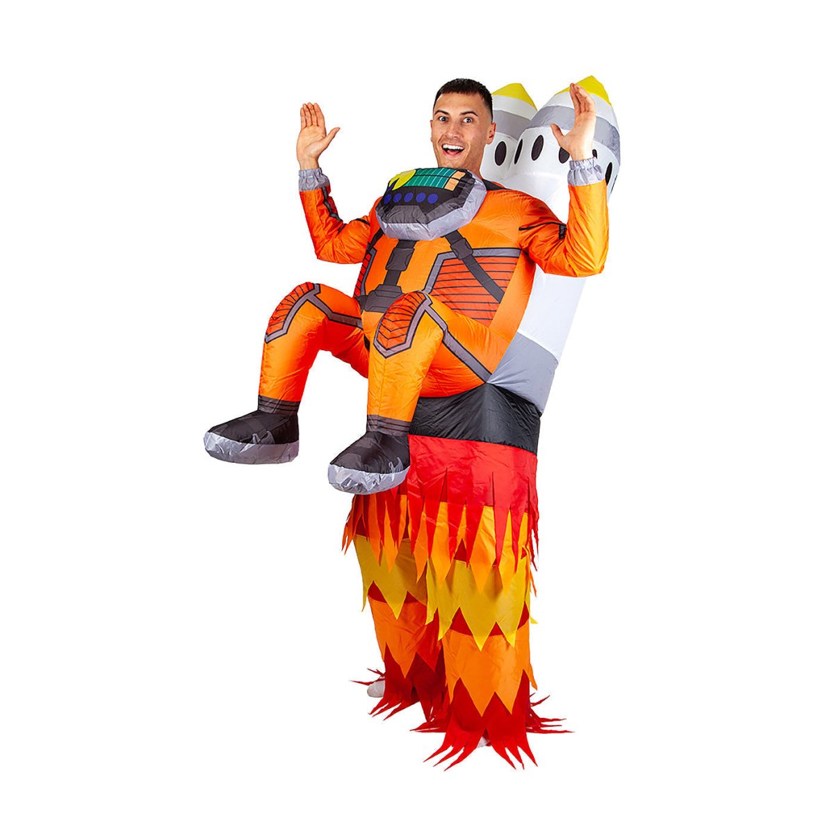 Wicked Costumes - Inflatable Rocket Man Costume - Adult - Fancy Dress Central