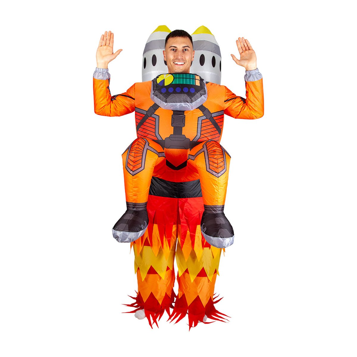 Wicked Costumes - Inflatable Rocket Man Costume - Adult - Fancy Dress Central