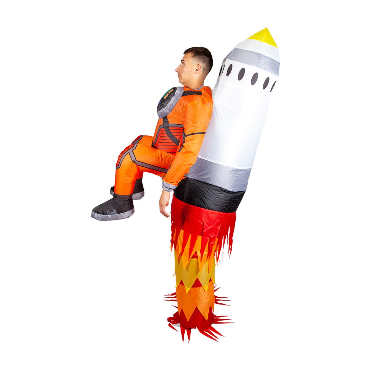 Wicked Costumes - Inflatable Rocket Man Costume - Adult - Fancy Dress Central
