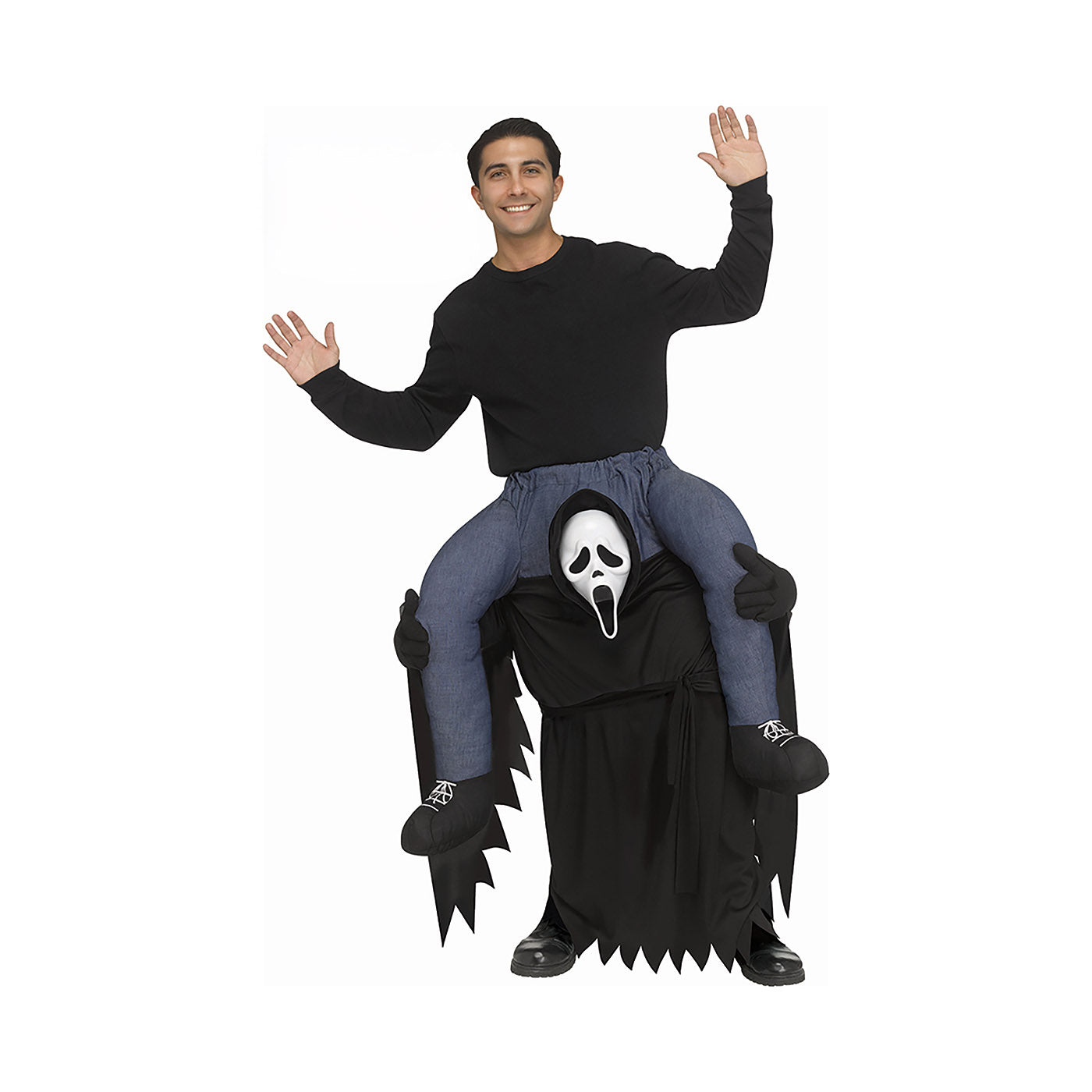 Ghost Face Carry Me Costume - Adult
