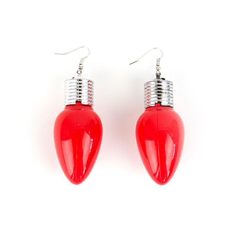 Gift Republic Festive Christmas Light Up Earrings