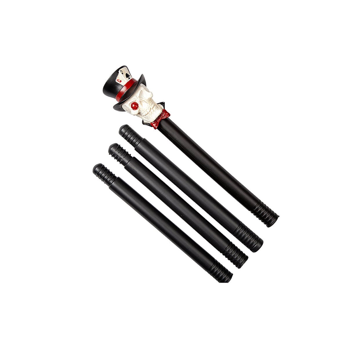 Wicked Costumes Ltd - Skeleton Skull Topped Cane - Adult - Fancy Dress Central