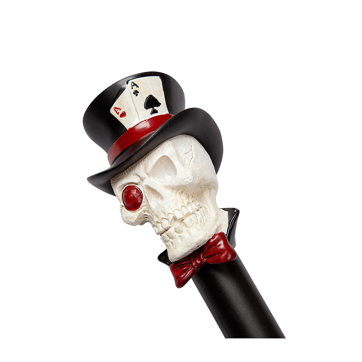 Skeleton Skull Topped Cane - Adult