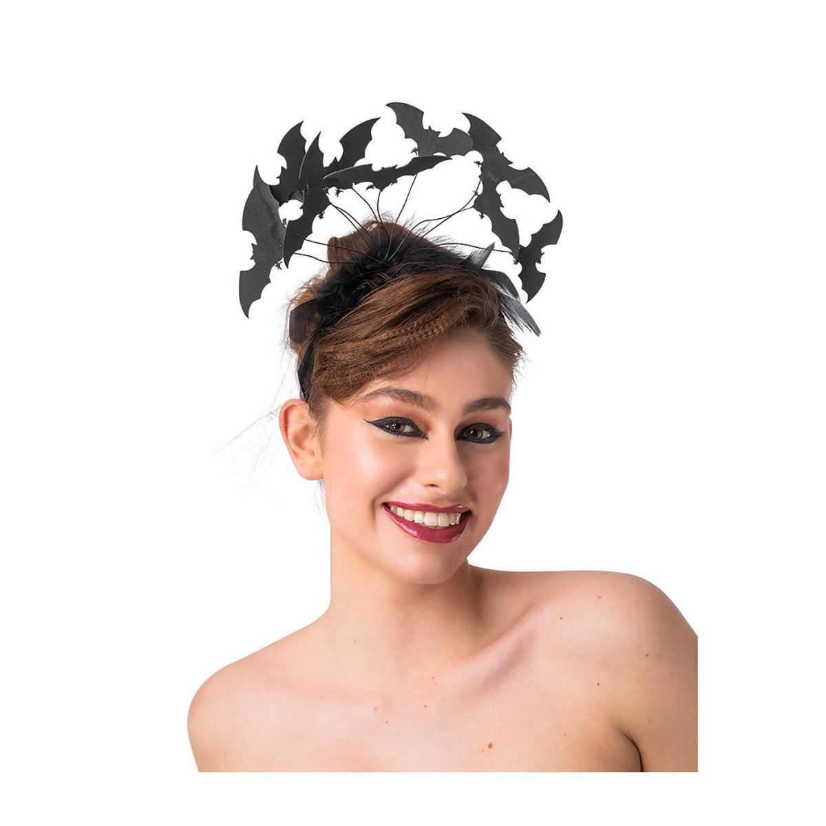 Wicked Costumes Ltd - Bat Headband - Adult - Fancy Dress Central