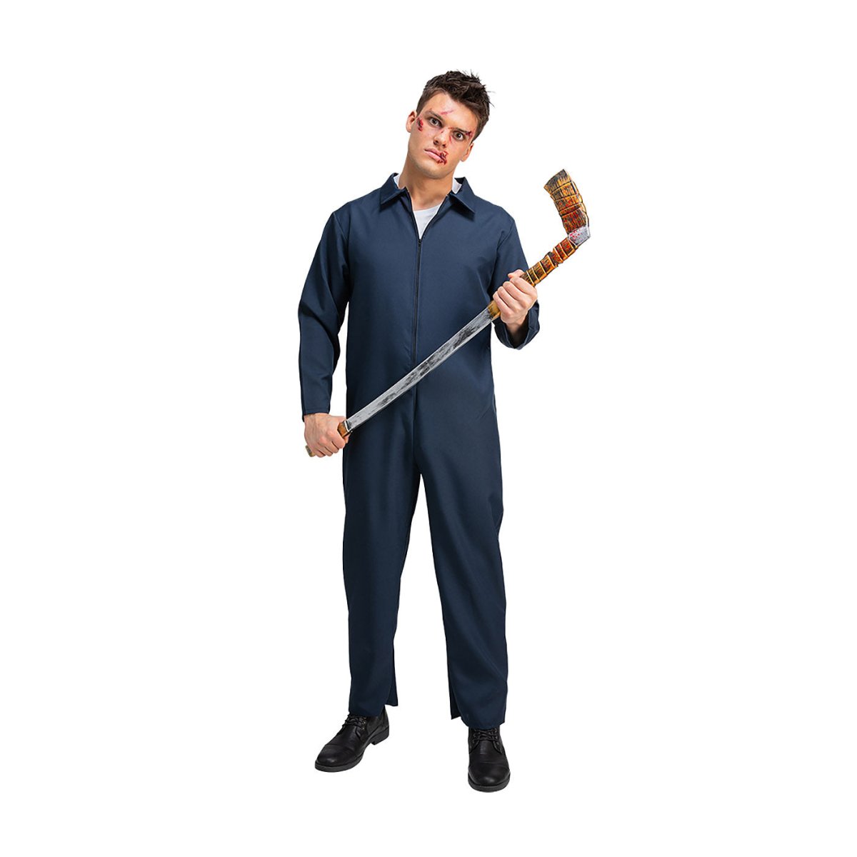 Wicked Costumes Ltd - Hockey Stick with Blood Costume Prop (92cm) - Adult - Fancy Dress Central