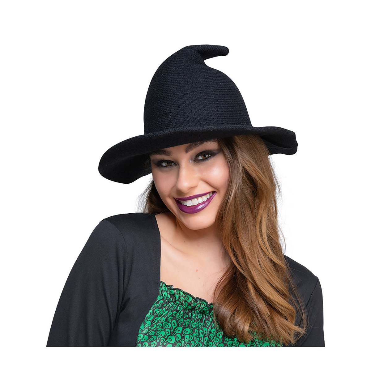 Wicked Costumes Ltd - Knitted Witches Hat - Women - Fancy Dress Central