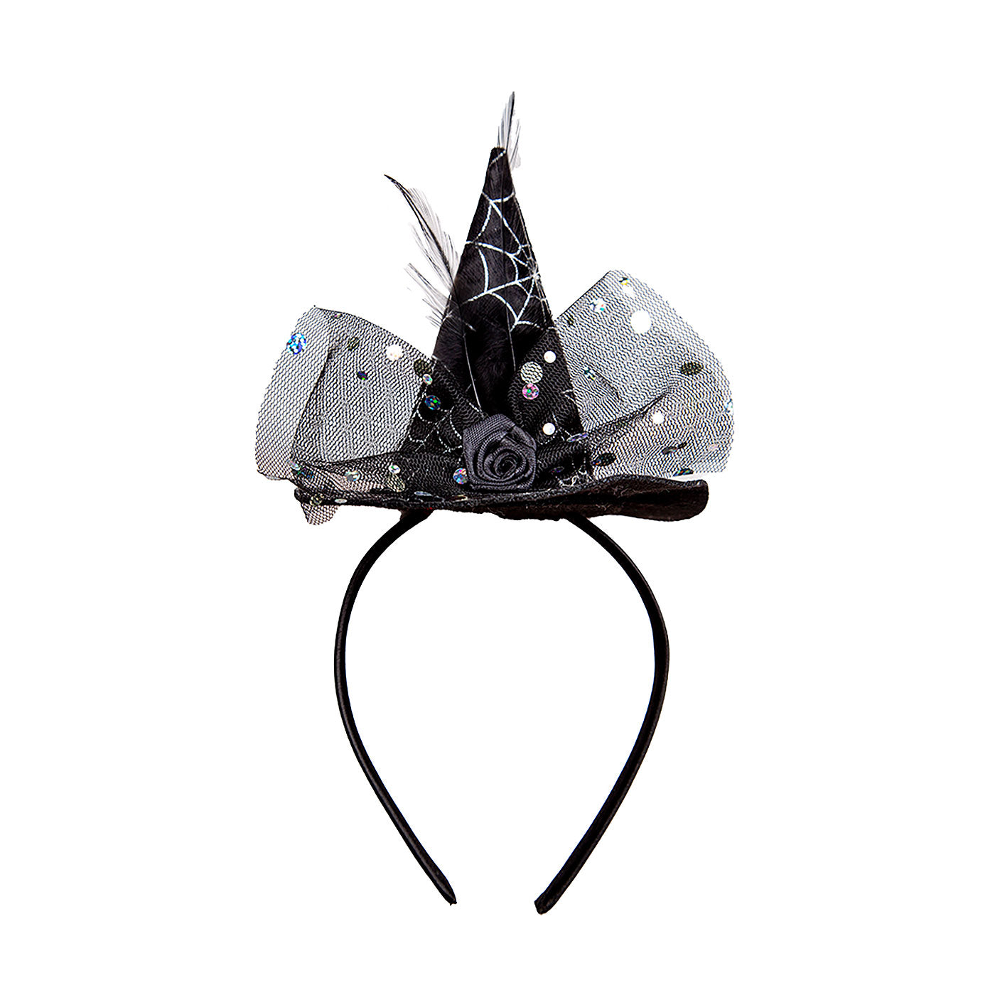 Wicked Costumes - Mini Witches Hat on Headband - Adult