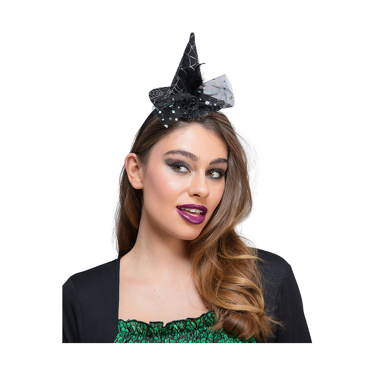 Wicked Costumes - Mini Witches Hat on Headband - Adult
