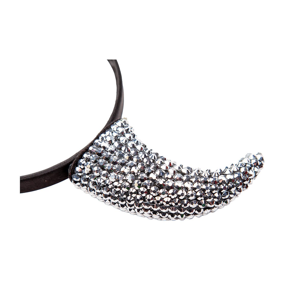 Wicked Costumes Ltd - Silver Rhinestone Devil Horns - Adult - Fancy Dress Central