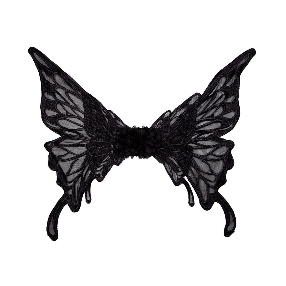 Wicked Costumes Ltd - Black Butterfly Wings - Adult - Fancy Dress Central