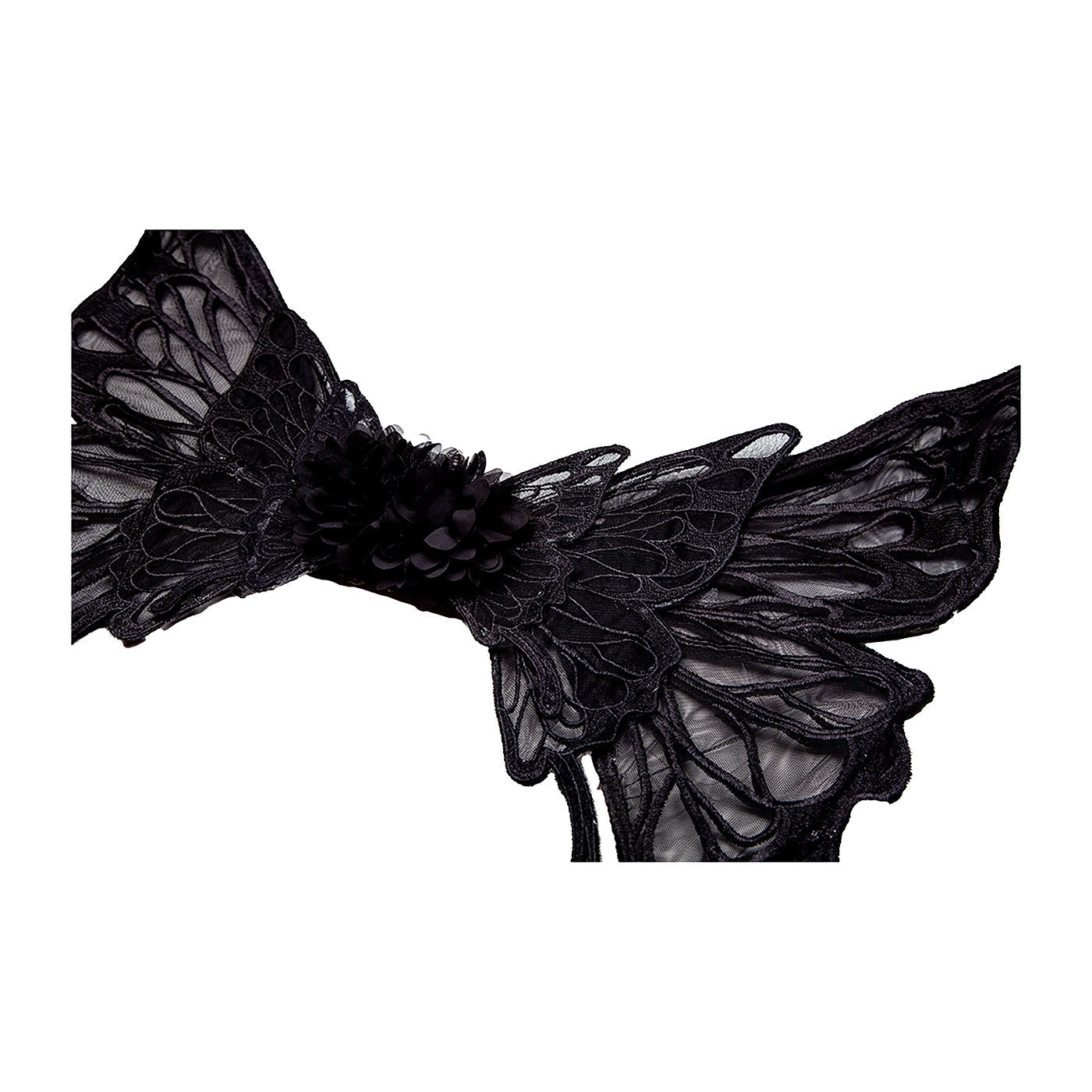 Black Butterfly Wings - Adult