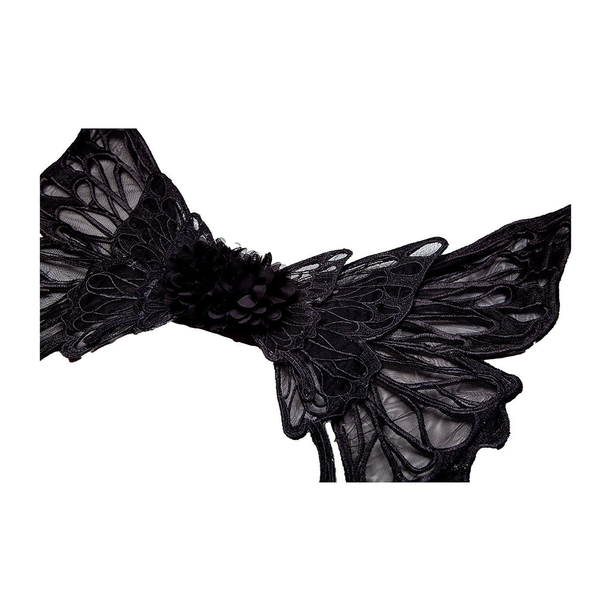 Black Butterfly Wings - Adult