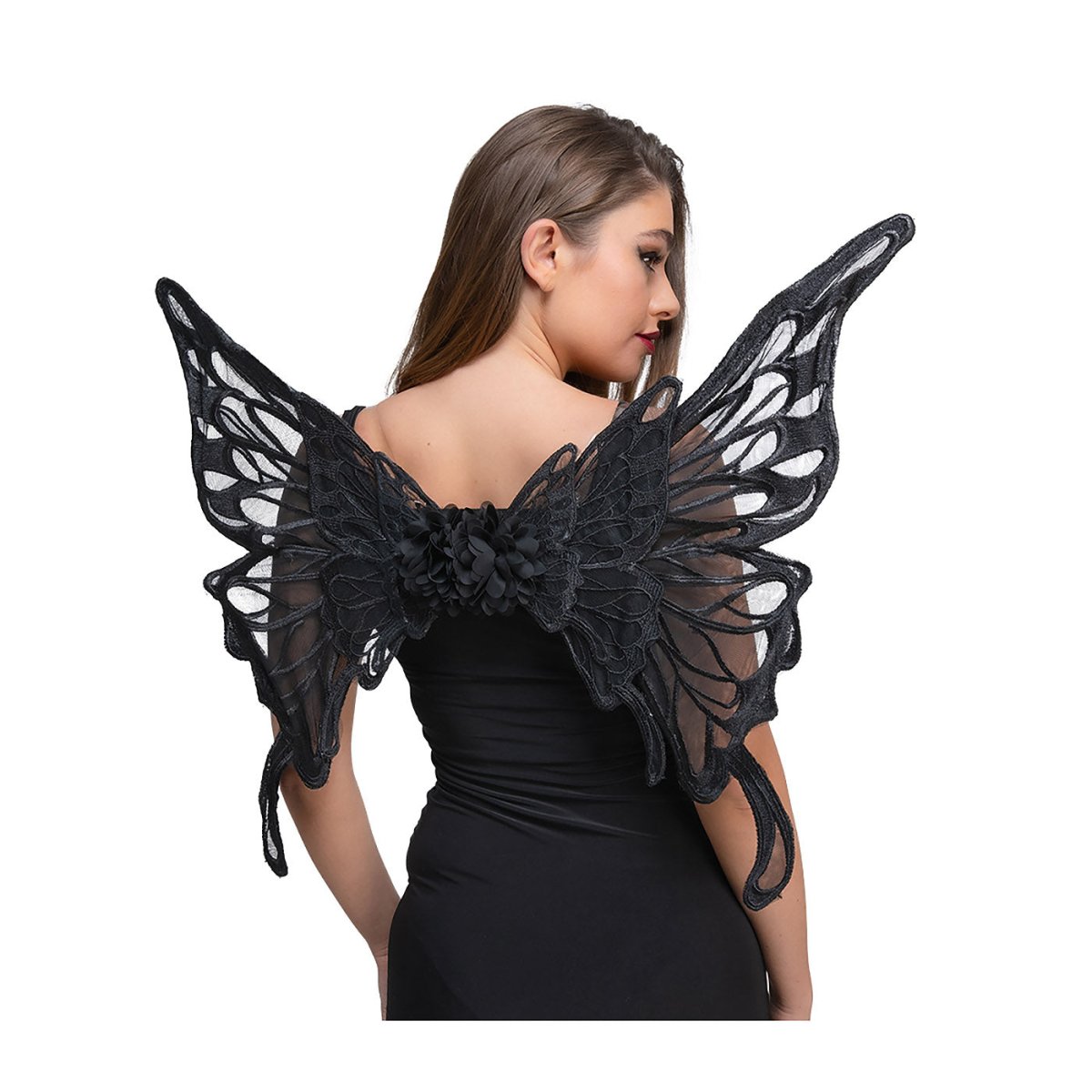 Wicked Costumes Ltd - Black Butterfly Wings - Adult - Fancy Dress Central