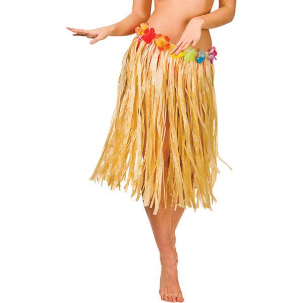 Hawaiian Hula Skirts Summer Festival Accessory - Choose Your Colour! 60 or 80cm