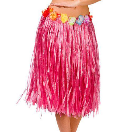 Hawaiian Hula Skirts Summer Festival Accessory - Choose Your Colour! 60 or 80cm